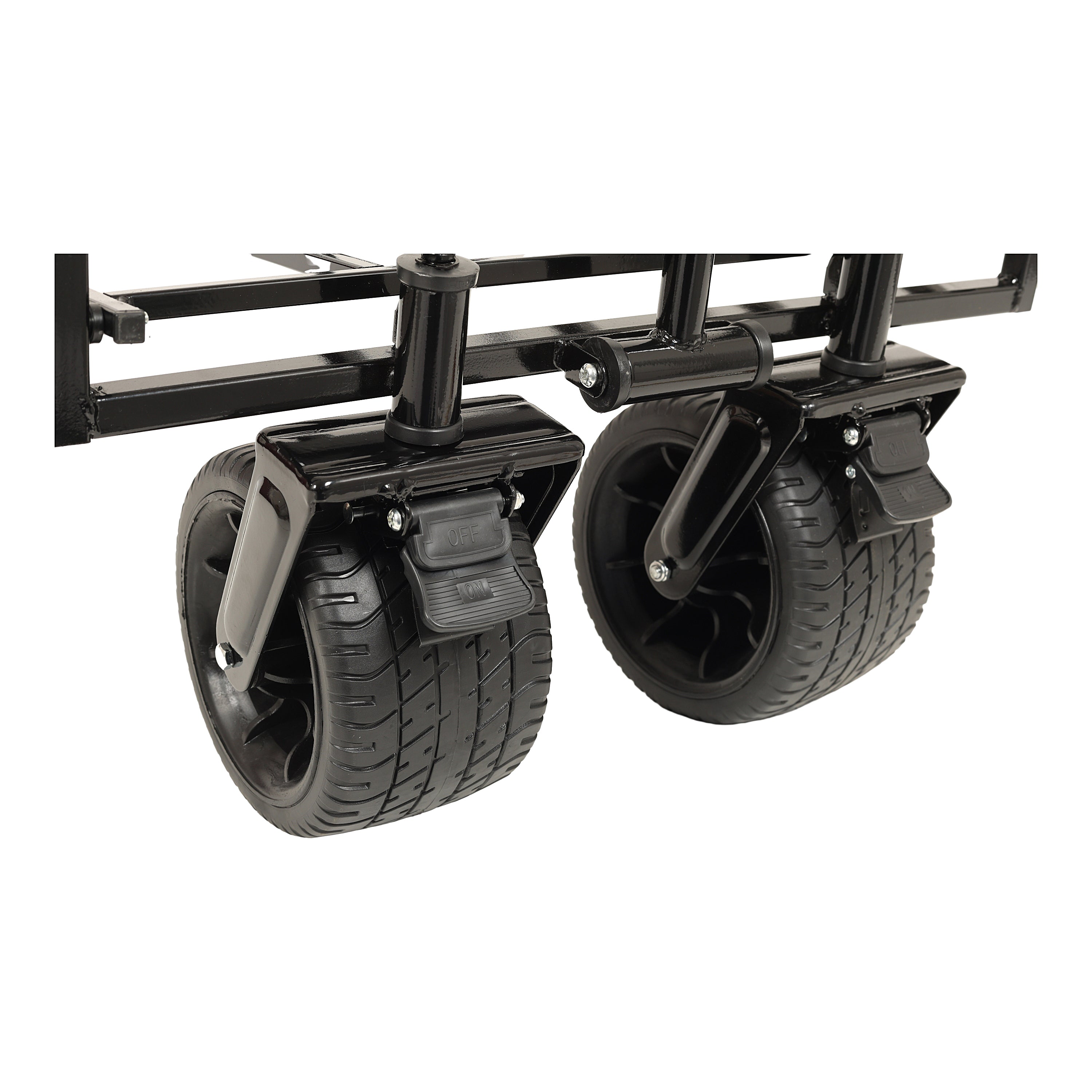 480Lbs Collapsible Wagon with Canopy, Wagon cart with 7" All-Terrain Wheels